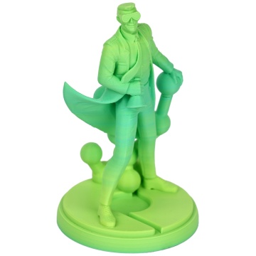 Om de stiinta Polyman printat 3D din filament Polymaker Panchroma PLA Gradient Matte Summer 1kg - Filamente3D.ro