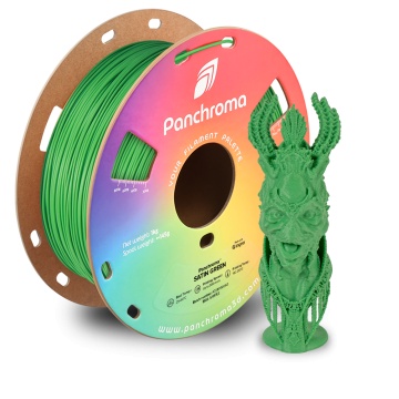 Statueta monstru printata din filament Polymaker Panchroma Satin Green 1kg - Filamente3D.ro