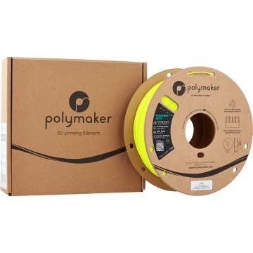 Ambalaj cutie si rola de filament 1.75 mm Polymaker PETG Lime 1kg - Filamente3D.ro