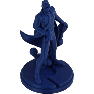 Statueta printata din filament 1.75mm Polymaker PLA Pro - High Speed Tough PLA Blue (albastru) 1kg