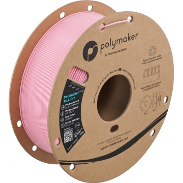 Rola de filament 1.75mm Polymaker PLA Pro - High Speed Tough PLA Pink (roz) 1kg