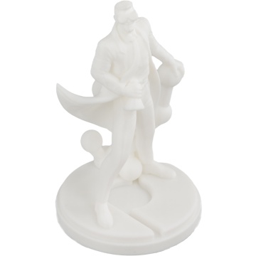 Statueta printata din filament 1.75mm Polymaker PLA Pro - High Speed Tough PLA White (alb) 1kg