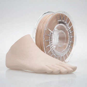 Orteza printata din filament ColorFabb Varioshore TPU Pale Pink 700g - Filamente3D.ro