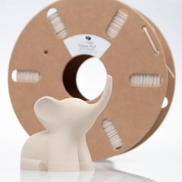 Rola si elefant printat din filament ColorFabb Vibers PLA White 750g - Filamente3D.ro