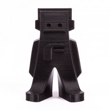 Robotel Fil printat 3D din filament FormFutura Premium PLA - Strong Black (negru) 1kg - Filamente3D.ro