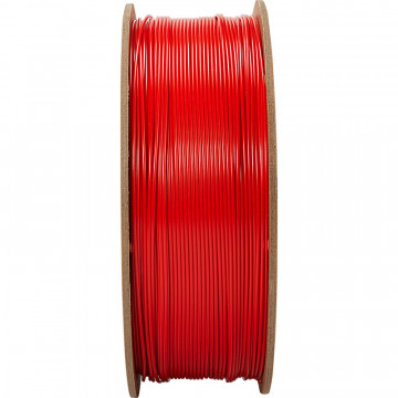 Vedere laterala filament Polymaker PolyLite ASA Red 1kg - Filamente3D.ro