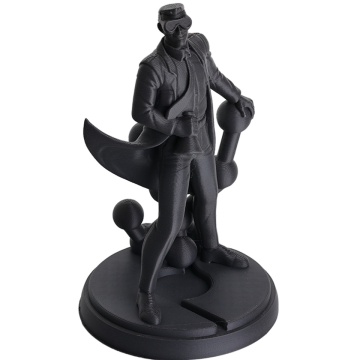 Omul de stiinta Polymaker printat in filamentul Panchroma Matte PLA Ash Grey - Filamente3D.ro