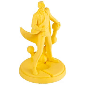 Statueta Polyman printata 3D din filament Polymaker Panchroma PLA Matte Savannah Yellow (galben)1kg - Filamente3D.ro