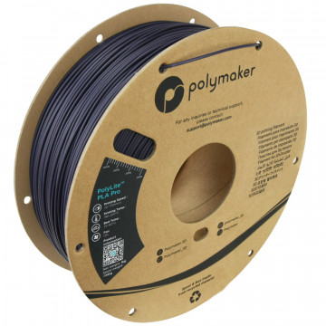Filament Polymaker PolyLite PLA PRO Dark Purple (violet inchis)1kg - vedere axonometrica - Filamente3D.ro