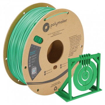 Piesa printata 3D din filament Polymaker PolyLite PLA PRO Green (verde)1kg si rola - Filamente3D.ro
