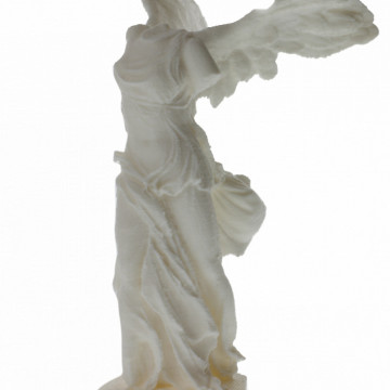 Statueta Victoria din Samotrace printata 3D din filament Polymaker PolyMax Tough PLA White 750g - Filamente3D.ro
