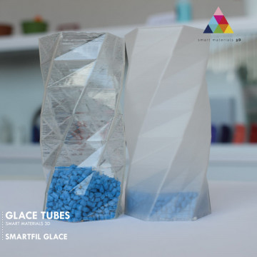 Printuri din filament Smart Materials 3D SmartFil Glace (natural) 750g - Filamente3D.ro