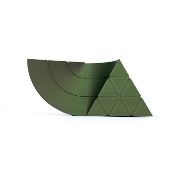 Mostra printata 3D din filament SmartFil PLA IRIS Alexandrite (verde) 1kg - Filamente3D.ro