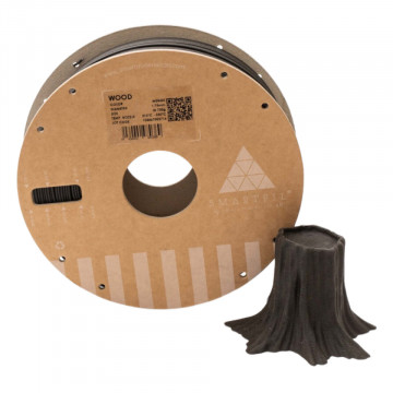 Trunchi de copac printat 3D din filament SmartFil PLA Wood Wenge 750g - Filamente3D.ro