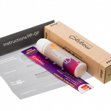 Adeziv pentru printarea 3D Magigoo Pro PPGF (Polipropilena cu fibra de sticla) 50ml, instructiuni si ambalaj - Filamente3D.ro