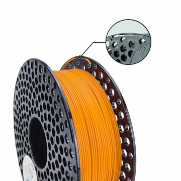 Detaliu filament AzureFilm ABS Plus Orange - Filamente3D.ro