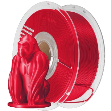 Filament 1.75 mm AzureFilm PLA Pearl Red (rosu) 1kg