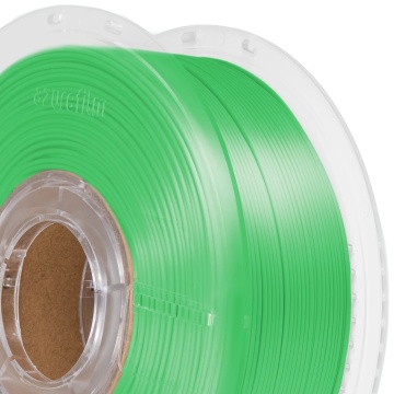 Detaliu rola de filament 1.75 mm AzureFilm PLA Silk Aquamarine (verde) 1kg