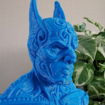 Statueta Batman printata din filament PETG Hyper Speed Blue 1kg - Filamente3D.ro
