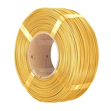 Filament 1.75 mm AzureFilm ReFill PLA Champagne Gold (auriu) 1kg