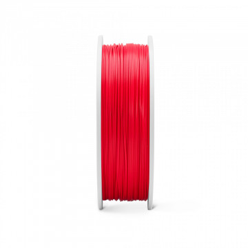 Lateral rola de filament Fiberlogy Impact PLA Red 850g - Filamente3D.ro