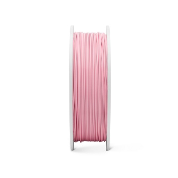 Lateral rola de filament Fiberlogy Matte PET-G Pastel Pink 850g - Filamente3D.ro