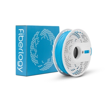 Ambalaj si rola de filament Fiberlogy MattFlex 40D Blue 850g - Filamente3D.ro