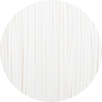 Detaliu filament Fiberlogy MattFlex 40D White 850g - Filamente3D.ro