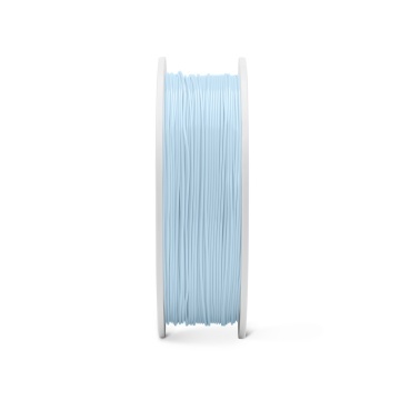 Lateral rola de filament 1.75 mm Fiberlogy PP Pastel Blue (albastru) 750g - Filamente3D.ro