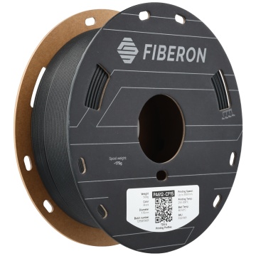 Rola verticala filament Polymaker Fiberon PA612-CF15 Black - Filamente3D.ro