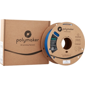 Rola si ambalaj filament Polymaker HT-PLA-GF Blue 1kg - Filamente3D.ro