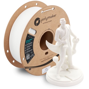 Rola si statueta printata din filament Polymaker HT-PLA White 1kg - Filamente3D.ro
