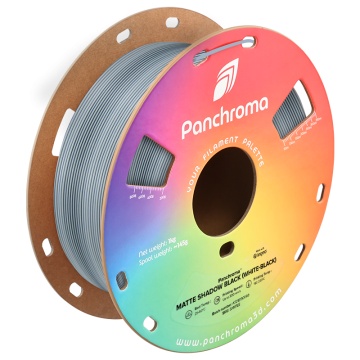 Filament 1.75 mm Polymaker Panchroma PLA Dual Matte Shadow Black (White-Black) 1kg