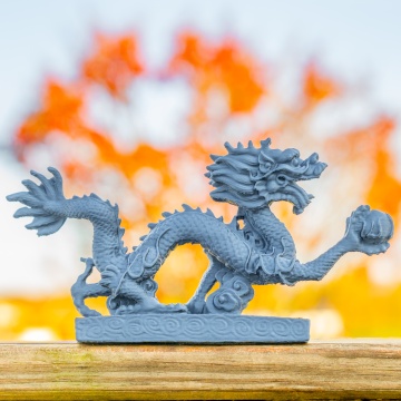 Dragon Polymaker PLA Panchroma Dual Special Yin-Yang cu efect dublu alb-negru pentru imprimare 3D - Filamente3D.ro