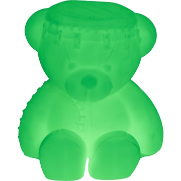 Urs in intuneric printat 3D din filament 1.75 mm Polymaker Panchroma PLA Glow Green (verde) 1kg - Filamente3D.ro