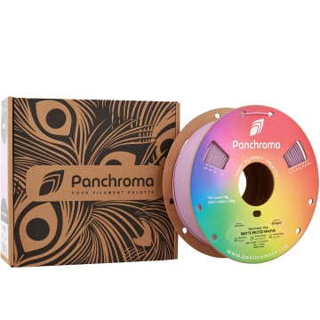 Ambalaj si rola de filament 1.75 mm Polymaker Panchroma PLA Matte Muted Mauve 1kg