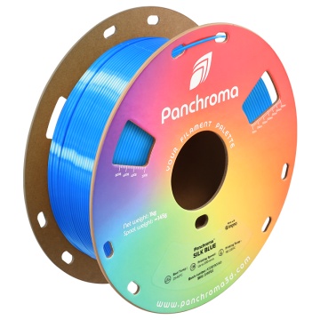 Filament 1.75 mm Polymaker Panchroma PLA Silk Blue (albastru)1kg