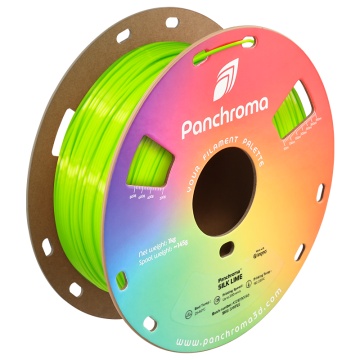 Filament 1.75 mm Polymaker Panchroma PLA Silk Lime (verde)1kg