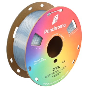 Filament 1.75 mm Polymaker Panchroma PLA Silk Silver (argintiu)1kg