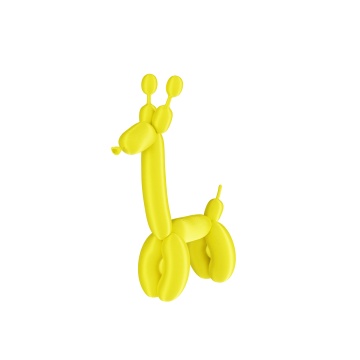 Girafa printata din filament Polymaker Panchroma PLA Silk Yellow - Filamente3D.ro
