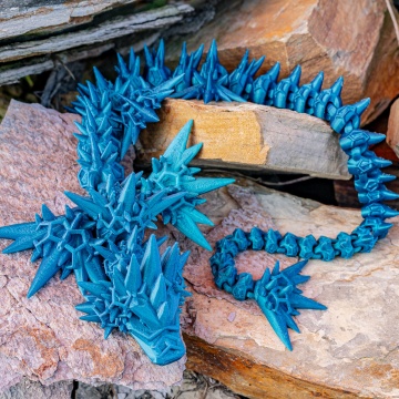 Dragon Panchroma Starlight PLA Neptune cu efect holografic, ideală pentru imprimare 3D - Filamente3D.ro