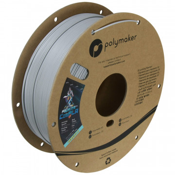 Filament 1.75 mm Polymaker PolyLite CosPLA - versiunea A (gri)1kg