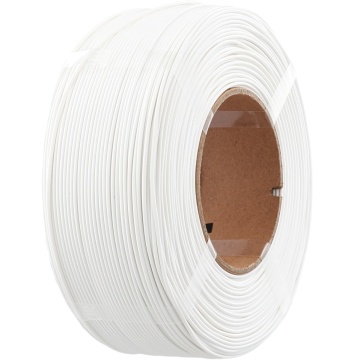 Rezerva de filament Polymaker Refill Panchroma PLA White 1kg amplasata vertical - Filamente3D.ro
