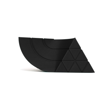 Logo Smart Materials 3D printat din filament 1.75 mm SmartFil Flex 77A Black (negru) 750g - Filamente3D.ro