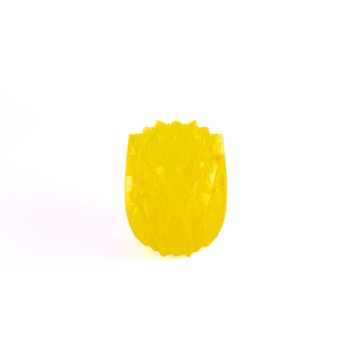 Vaza printata din filament 1.75 mm SmartFil PLA Crystal Yellow (galben transparent) - 1kg - Filamente3D.ro