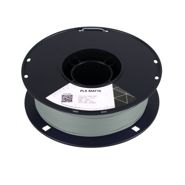 Filament 1.75 mm SmartFil PLA Matte Dark Grey (gri) 1kg