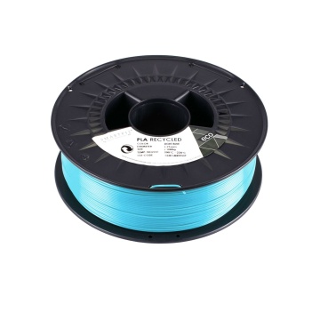 Filament 1.75 mm SmartFil PLA RECYCLED Light Blue (albastru) -1kg