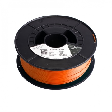 Filament 1.75 mm SmartFil PLA RECYCLED Orange (portocaliu) - RAL 2017 - 1kg