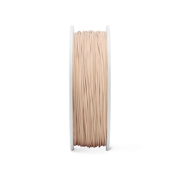 Lateral rola de filament Fiberlogy Matte PLA Beige 850g - Filamente3D.ro