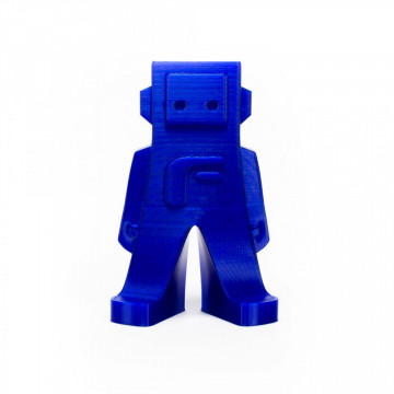 Statueta Fil printata 3D din filament 1.75mm FormFutura EasyFil ePETG Transparent Blue (albastru transparent) 1kg - Filamente3D.ro